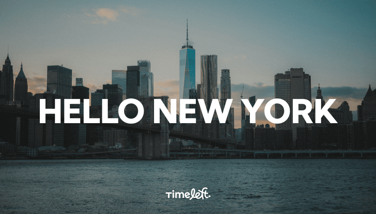 Timeleft Launches in NYC: Choose Chance in the City of Infinite Possibilities